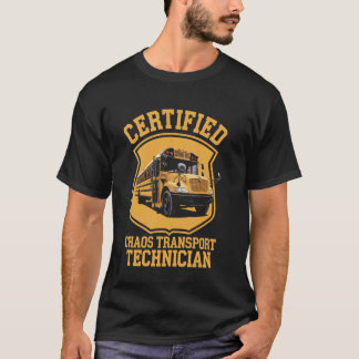 Zertifizierter Chaos-Transporttechniker Lustige Sc T-Shirt