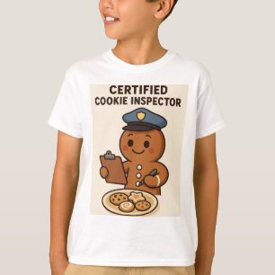 Zertifizierter Cookie-Inspektor Lebkuchenmann T-Shirt