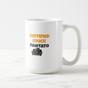 Zertifizierter Couch-Pawtato Kaffeetasse