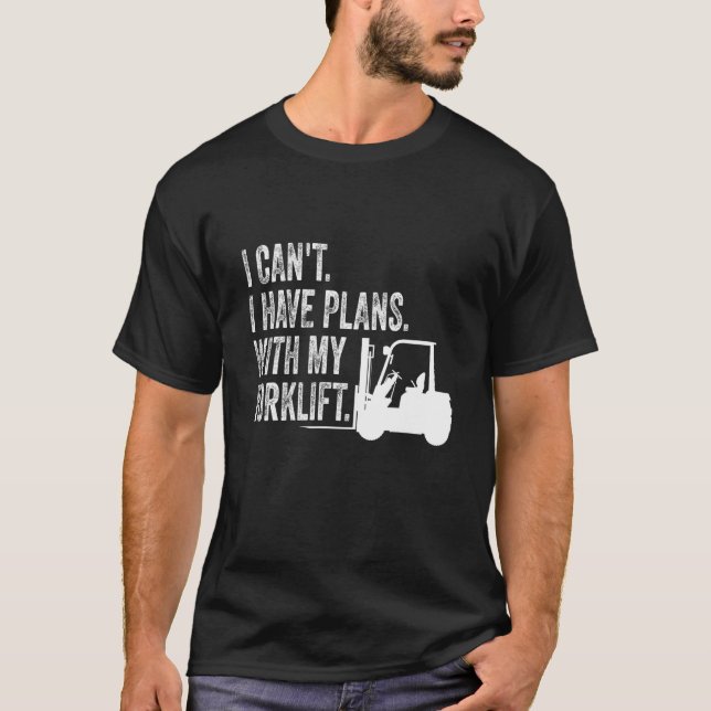 Zertifizierter Gabelstapler T-Shirt (Vorderseite)