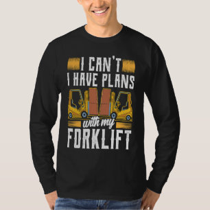 Zertifizierter Gabelstaplerfahrer Gabelstaplerfahr T-Shirt