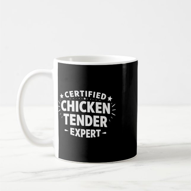 Zertifizierter Hühnchen-Experte -  Kaffeetasse (Links)