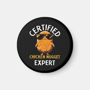 Zertifizierter Hühnchen-Nugget-Experte Magnet