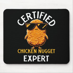 Zertifizierter Hühnchen-Nugget-Experte Mousepad