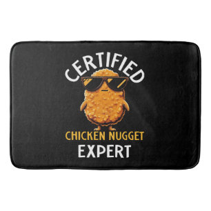 Zertifizierter Hühnernugget-Experte Badematte