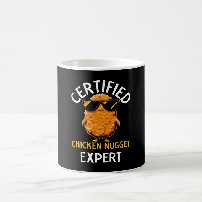 Zertifizierter Hühnernugget-Experte Kaffeetasse (Mittel)