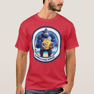 Zertifizierter Klumpiger Halter retro T-Shirt