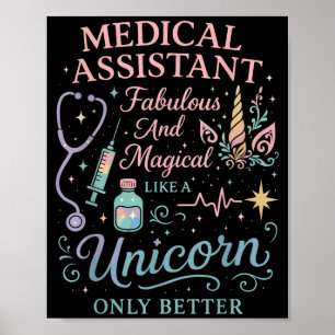 Zertifizierter Medizinischer Sofort-Einhorn-Cma Me Poster