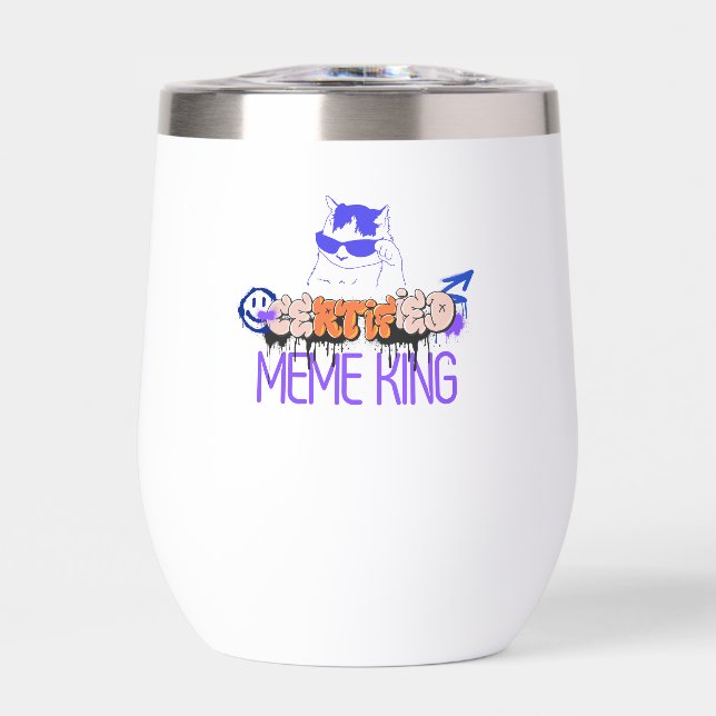 Zertifizierter Meme-König-Katze (Vorderseite)