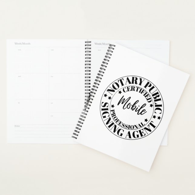 Zertifizierter mobiler Notar Beruflich Planer (Anzeige)