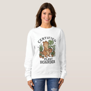 Zertifizierter Pflanzenhorter Sweatshirt