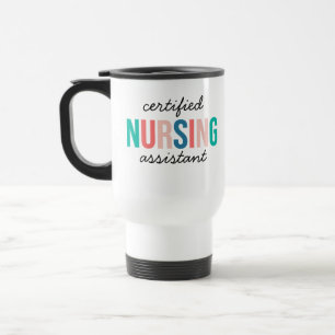Zertifizierter Pflegehelfer Becher, CNA Kaffeetass Reisebecher