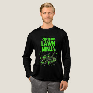 Zertifizierter Rasen Ninja Tri-Blend Shirt