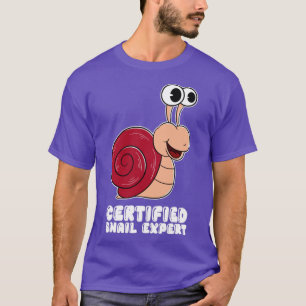 Zertifizierter Schneckenexperte T-Shirt
