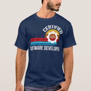 Zertifizierter Softwareentwickler T-Shirt