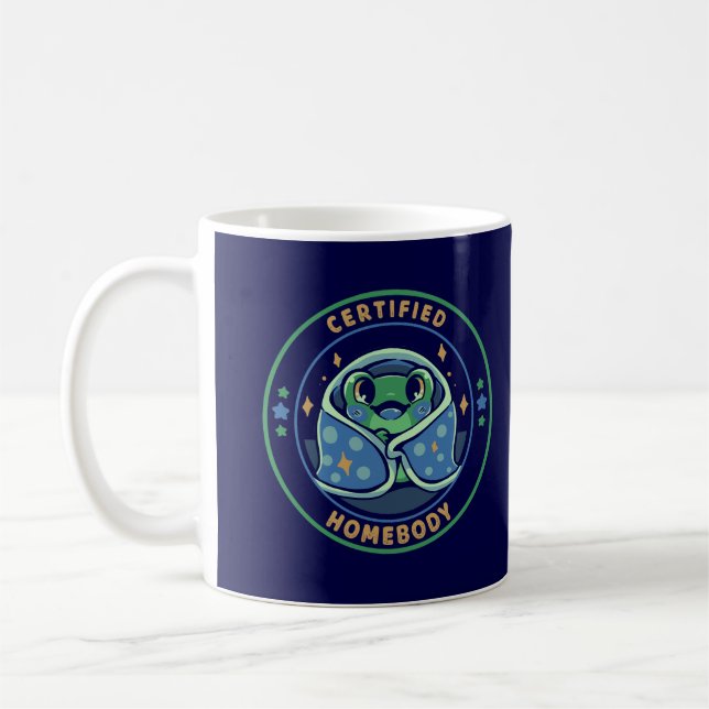 Zertifizierter Stubenhocker Kaffeetasse (Links)