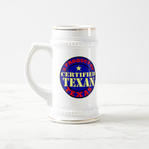 ZERTIFIZIERTER TEXAN BIERGLAS