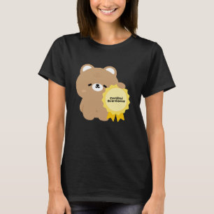 Zertifizierter Überdenker Braunbär T-Shirt