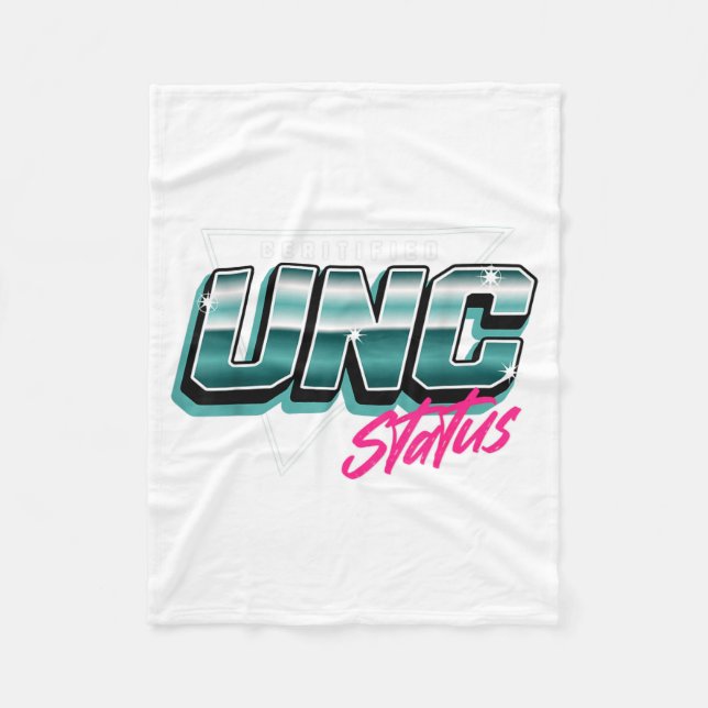 Zertifizierter UNC-Status Fleecedecke (Vorderseite)