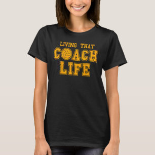 Zertifizierter Volleyballtrainer, der dieses Coach T-Shirt