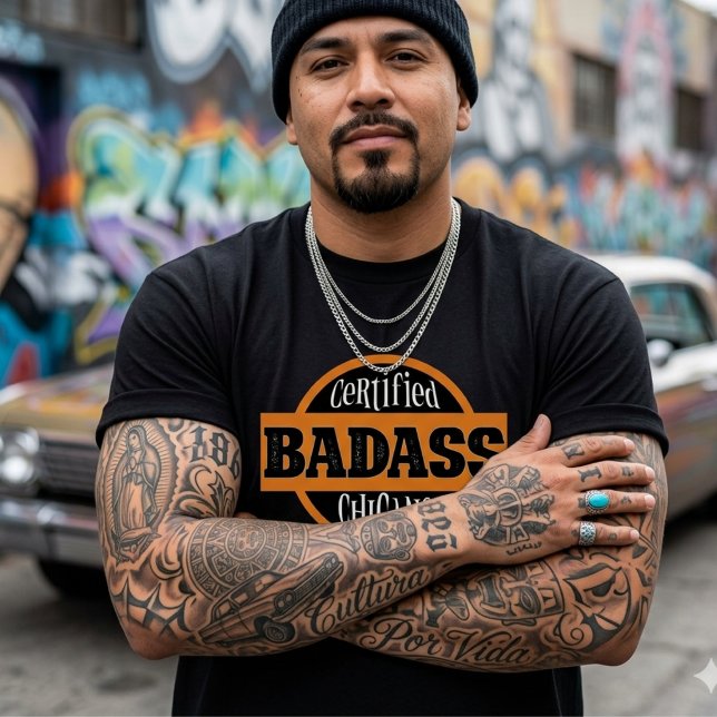 Zertifiziertes Chicano T-Shirt (Von Creator hochgeladen)