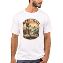 Zertifiziertes Extrem-Bügler-Vintage-Berg-T-Shirt