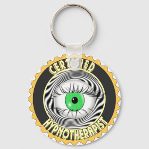 ZERTIFIZIERTES HYPNOTHERAPIELOGO SCHLÜSSELANHÄNGER