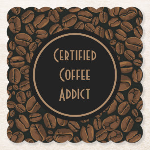 Zertifiziertes Kaffeedokument Untersetzer