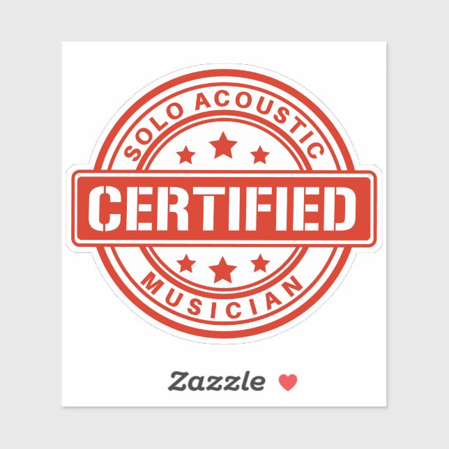 Zertifiziertes SAM Emblem Custom Cut Sticker 4"x4" (Blatt)