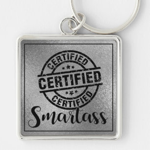 Zertifiziertes Smartass-Logo  Schlüsselanhänger