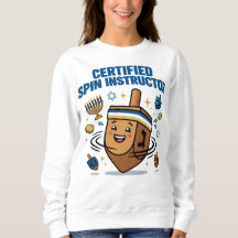 Zertifiziertes Spin-Instruktor Hanukkah Sweatshirt