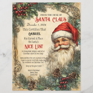 Zertifizierung der Santa's Nice Liste