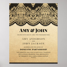 Zertifizierung für "nationale Partnerschaft" Hochz Poster