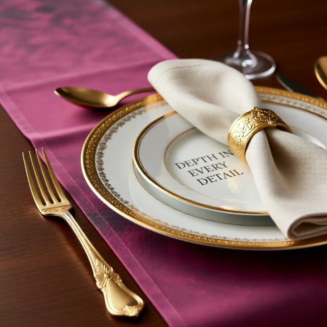 Zertretene Blüte Großer Tischläufer (Von Creator hochgeladen)