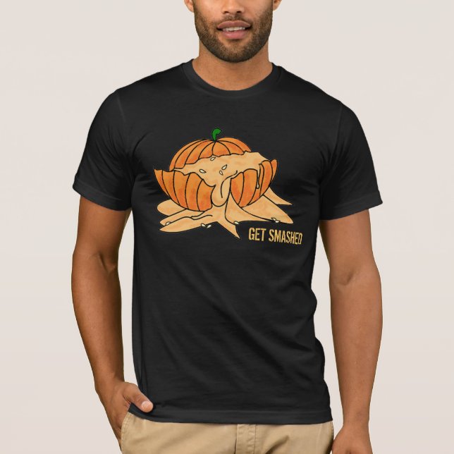 Zertrümmerter Kürbis T-Shirt (Vorderseite)