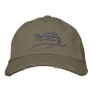 ZERVANTES-UNTERSCHRIFT - Stickerei - Cap-Gorra vis Bestickte Kappe