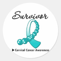 Zervikaler Krebsüberlebender Gemstone Ribbon
