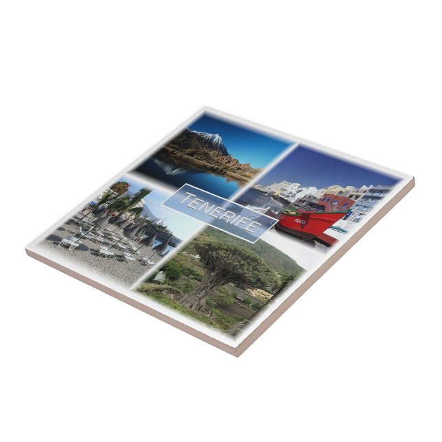 zES007 TENERIFE Kanarische Inseln Spanien, Fliese (Seite)