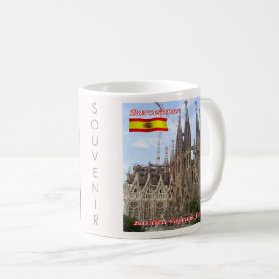 zES013 BARCELONA Basilica Sagrada Familia, Kaffeetasse