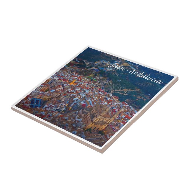 zES019 ANDALUCIA JAÉN Spanien, Fliese (Seite)