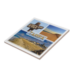 zES027 TARIFA - 15,oo km Afrika, Fliese