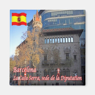 zES046 BARCELONA, Obstmarkt, Spanien, Kühlschrank Magnet