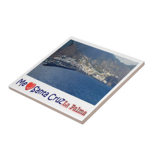 zES079 LA PALMA, SANTA CRUZ, I LIEBE, Fliese