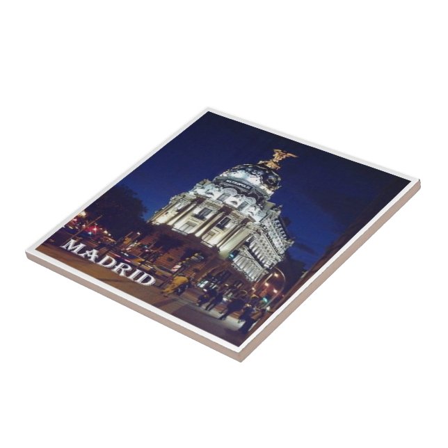 zES093 MADRID City, Spanien, Fliese (Seite)