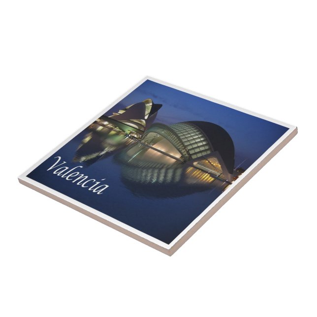 zES100 VALENCIA panorama, Spanien, Fliese (Seite)