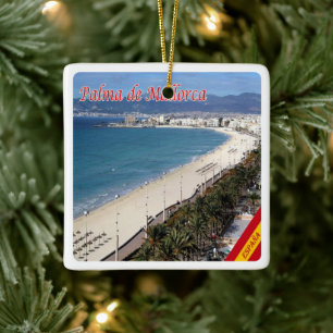 zES101 PALMA DE MALLORCA, Spanien, Keramikornament