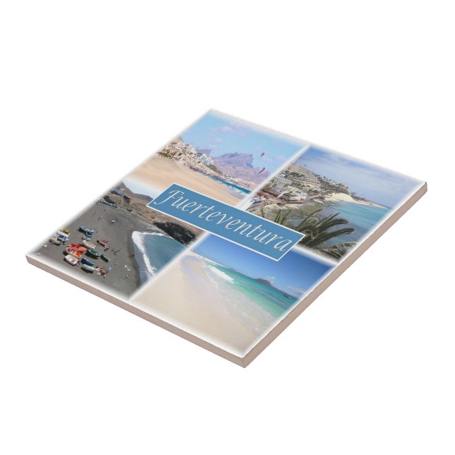 zES102 FUERTEVENTURA, Kanarische Inseln, Fliese (Seite)