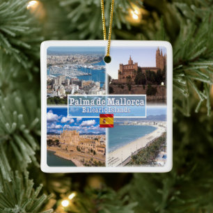 zES107 MALLORCA PALMA, Balearen, Keramikornament