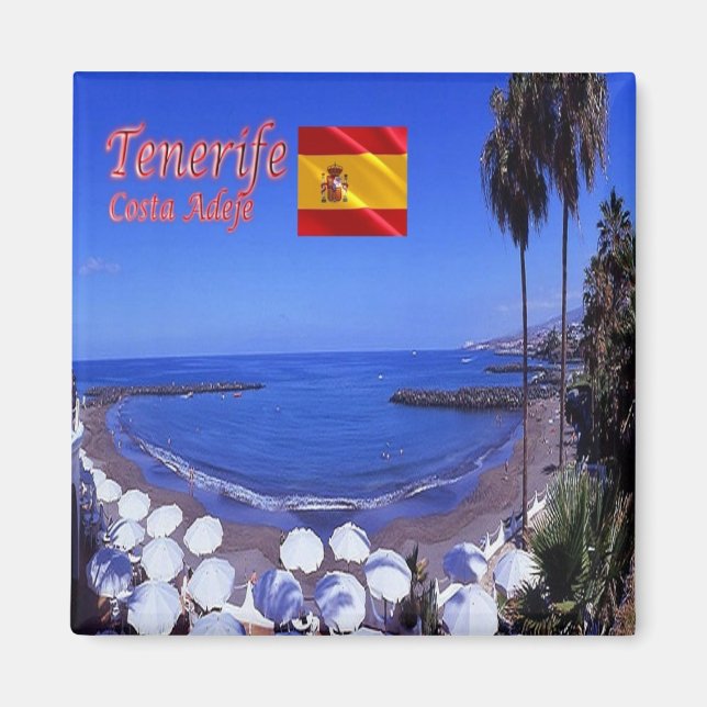 zES146 TENERIFE Costa Adeje, Kanarische Inseln, Fr Magnet (Vorne)