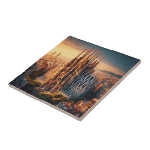 zESa13 BARCELONA Basilica Sagrada Familia, Fliese